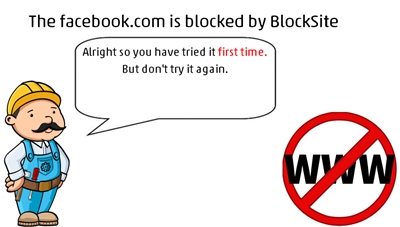 on Accessing block website