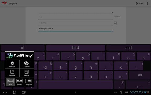 Swift Key android Keyboard