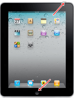 take screen shot of iPad